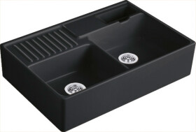 VILLEROY & BOCH VILLEROY & BOCH - Keramický drez Villeroy &amp; Boch modulový, 632391R7, Pure Black 632391R7