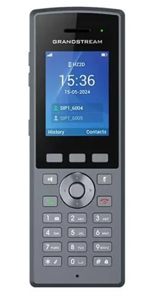 Grandstream DP735 sivá / VoIP telefón DECT / 20 SIP účtov / IP67 / 2,4" TFT displej (DP735)