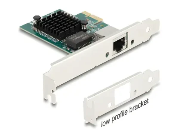 DeLock PCI Express x1 / Sieťová karta / 1x Gigabit LAN RJ45 / BCM (88204)