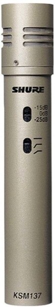 Shure Shure KSM137/SL mikrofon Złoto Mikrofon studyjny