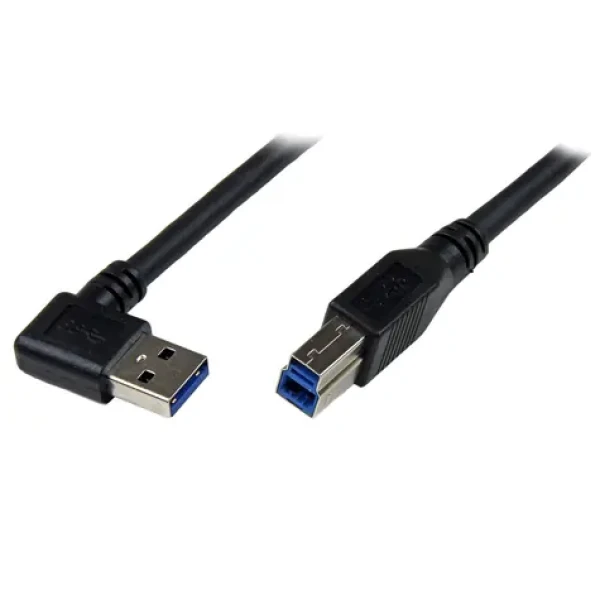 StarTech SuperSpeed kábel USB-A na USB-B čierna / 5 Gbs (USB3SAB1MRA)