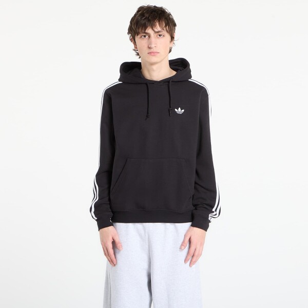 Mikina adidas 3-Stripes Hoodie Black M