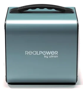 RealPower PS-300C zelená / Nabíjacia stanica / 300 W / 76 800 mAh / 276,4 Wh / 2x AC / USB-C PD 60W (415191)