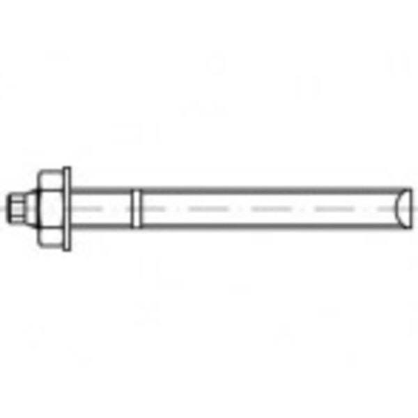 Alstertaler Schrauben & Präzisionsteile kotviaca tyč 190 mm 887229400120190 10 ks; 887229400120190