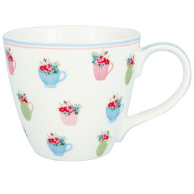 GREEN GATE Hrnček Annalise White 300 ml