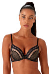 Gossard 20001 kolor:black/silver