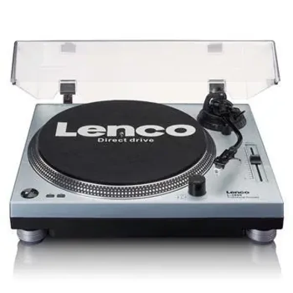 LENCO L-3809ME strieborná / Gramofón (L-3809ME)