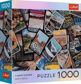 Trefl Puzzle Americké suveníry
