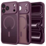 Tech-Protect BasicMag MagSafe tmavo čerešňová matná / Kryt / Apple iPhone 17 Pro / 18 Pro / MagSafe
