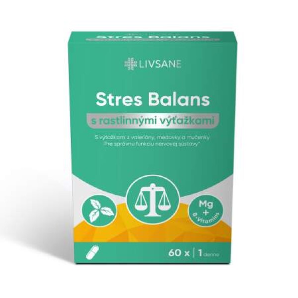 LIVSANE Stres balans 60 kapsúl