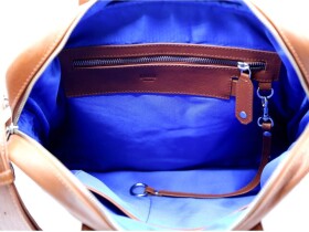Mozo Lumi Juhana Computer bag, cognac