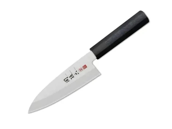 KAI SEKIMAGOROKU HEKIJU Deba 15 cm pre ľavákov / Nôž Deba / Jednostranné ostrie / 58/56 HRC / Rukoväť pakkawood (AK-5073)