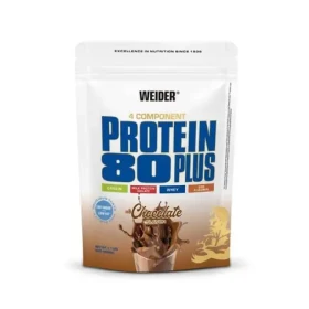 Proteín 80 PLUS - Weider (čokoláda, 500 g) (4332-14-500g-cokolada)