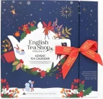 English Tea Shop Adventný kalendár Sviatočné čaje BIO / Adventný kalendár / 25 x 2 vrecká / 50 g (680275058373)