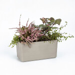 Plastia Samozavlažovací truhlík Berberis taupe/slonová kosť 40 cm