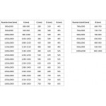 MEXEN/S - Exo sprchovací kút dvere krídlové 140 x 80, transparent, chróm 819-140-080-01-00