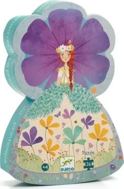 DJECO Puzzle Jarná princezná