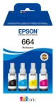 Epson EcoTank T664 / Multipack atramentov / CMYK / 4x70 ml / originálne / pre tlačiarne EcoTank (C13T664640)