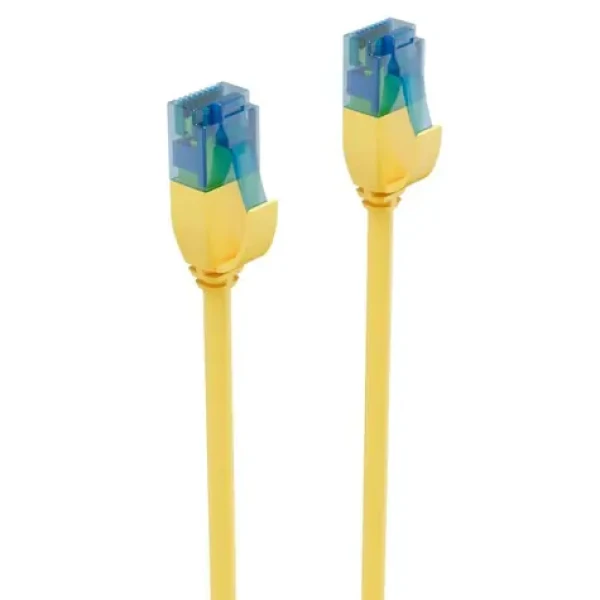 Shiverpeaks Cat6 U/UTP slim 3M žltá / Patch kábel / RJ-45 / meď / 250 MHz (BS08-22042)