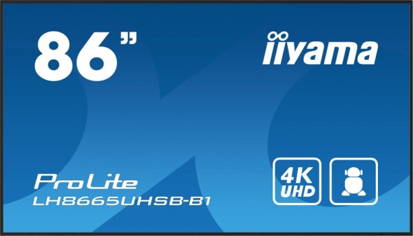 Iiyama ProLite LH8665UHSB-B1