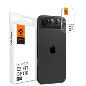 Spigen Optik Pro L-Series čierna, červená / Ochranné sklo na fotoaparát / Apple iPhone Air / 2 ks (AGL09864)