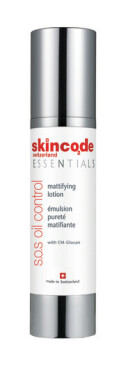 SKINCODE S.O.S. Zmatňujúce pleťové mlieko 50 ml