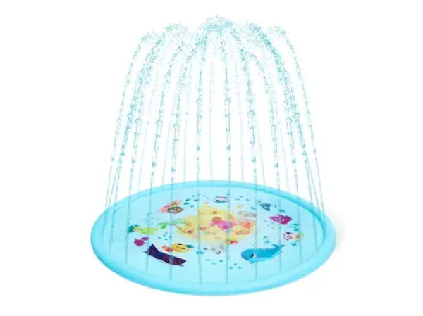 B-Toys Striekacia hracia podložka Splish 'n' Splash