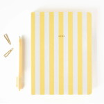 A-JOURNAL collection Linkovaný zápisník Fabrique Stripes Yellow A5