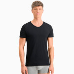 Puma Basic tričko s výstrihom do V 2pak M 935017-01 muži M