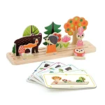 Vilac Drevená logická hra Postav to správne! Les