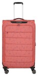 Veľký cestovný kufor Travelite Skaii 4w L Print Peach