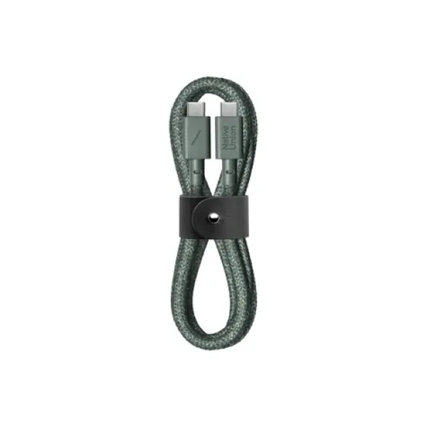 Native Union Belt Cable USB-C 1.2m zelená (BELT-C-GRN-2-NP)