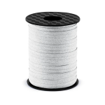 Stuha trblietavo strieborná 5mm/225m - PartyDeco - PartyDeco