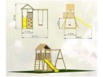 Drevená herná veža – Wendi Toys Bee
