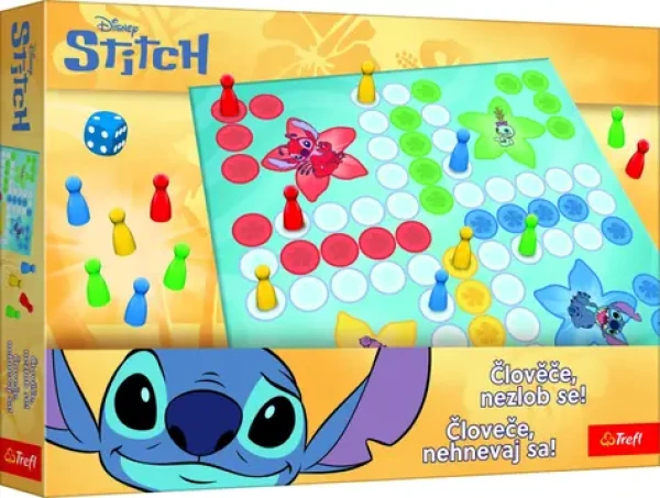 Trefl Hra Človeče, nehnevaj sa! Stitch