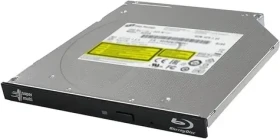 Hitachi-LG BU40N Ultra-Slim čierna / Blu-ray napaľovačka / SATA / zápis 2-4-5-6-8-16-24x / čítanie 6-8-24x (BU40N.ARAA10B)