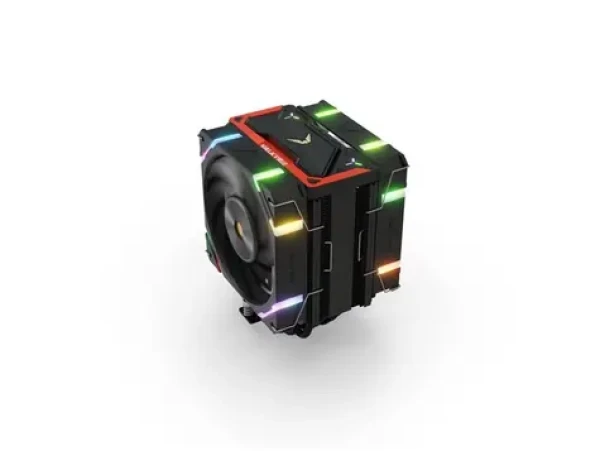 Valkyrie VK-AIRSL125B Vind SL125 čierna / Chladič CPU / 2x 120 mm / 2150 RPM @ 29 dB / 80 CFM / 4 pin (VK-AIRSL125B)