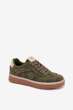 Pánske nízke tenisky Big Star HI-POLY SYSTEM - khaki 41