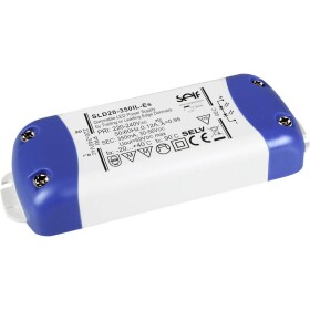 Self Electronics SLD20-500IL-ES LED driver konštantný prúd 20 W 500 mA 20 - 40 V/DC stmievateľný, montáž na nehorľavom povrchu, ochrana proti prepätiu, prepätia; SLD20-500IL-ES