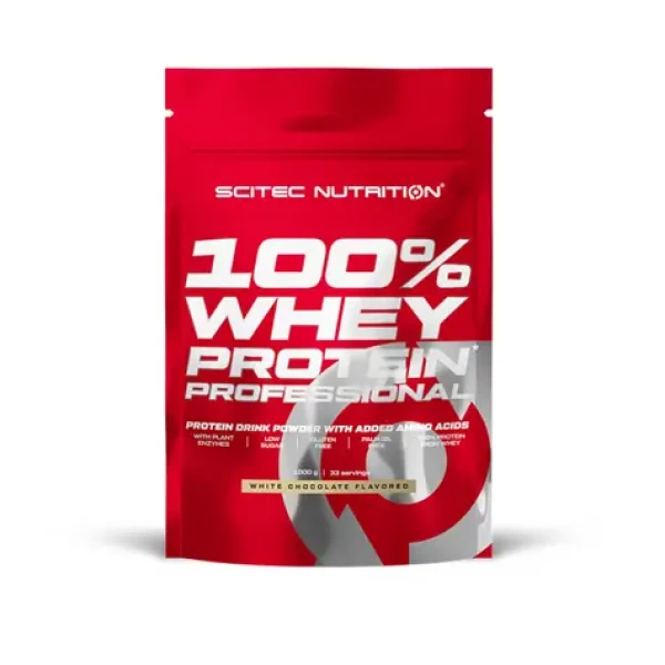 Scitec Nutrition 100% WP Professional 1000 g white chocolate (14439)
