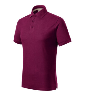 Pánske polo tričko Prime (GOTS) fuchsiová S