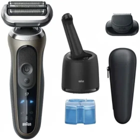 Braun Series 7 72-C7200CC zlatá / Holiaci strojček / Planžetový / WetDry / 60 min prevádzka / čistiaca stanica (8700216644396)