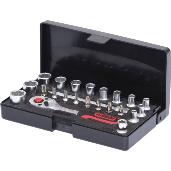 KS Tools 9110623 Súprava nástrčných hlavíc, palcový, 1/4 (6,3 mm), 23-dielna, 911.0623; 911.0623