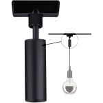 Paulmann 96914 komponenty nadstavby kyvadlový adaptér čierna (matná); 96914