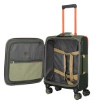 Malý textilný kufor Travelite Color Craze S Olive