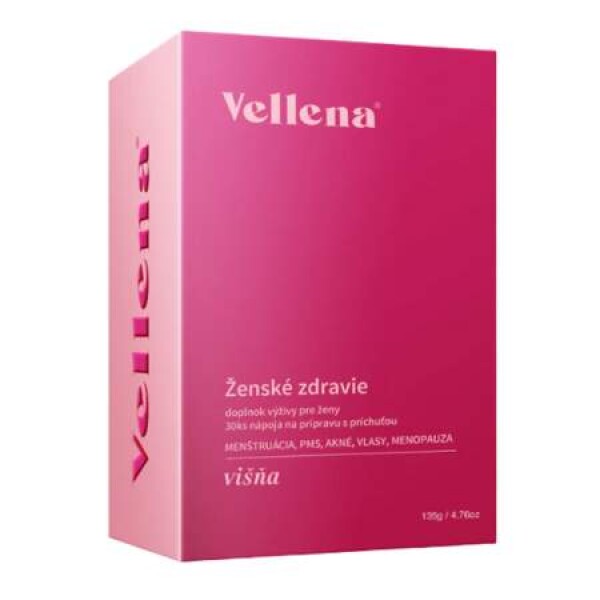 VELLENA Ženské zdravie višňa 30 vrecúšok