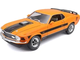 Maisto Ford Mustang Mach 1 1970 oranžová