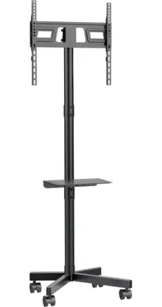 Maclean MC-949 / Podlahový stojan pre TV / 32-55" / VESA 400x400 mm / nosnosť 25 kg / na kolieskach (MC-949)