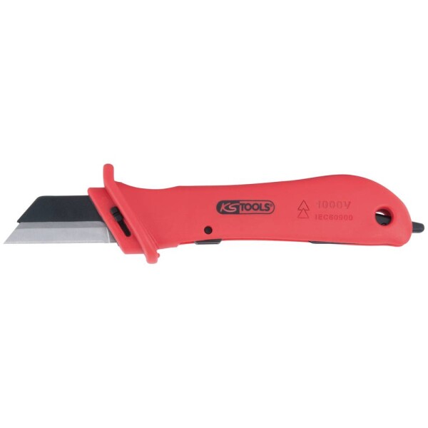 Káblový nôž s ochrannou izoláciou a vymeniteľnou čepeľou, 189 mm KS Tools NEW-47157; 117.1148