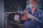 Einhell TE-HD 18/20 Li-Solo čierna/červená / Aku vŕtacie kladivo / SDS- PLUS / 18V / 4750 úderov/min / bez aku a nabíjačky (4514260)